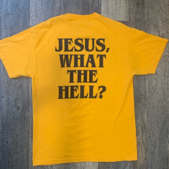 Stolen Project JESUS, WHAT THE HELL? t-shirt 2019 HTF - Picture 2 of 5